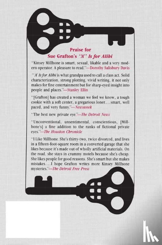 Grafton, Sue, Grafton - B Is for Burglar