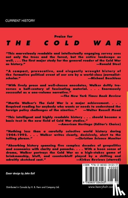 Walker, Martin - The Cold War