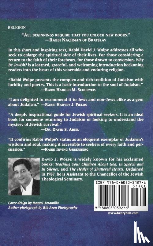 Wolpe, Rabbi David J - Why Be Jewish?