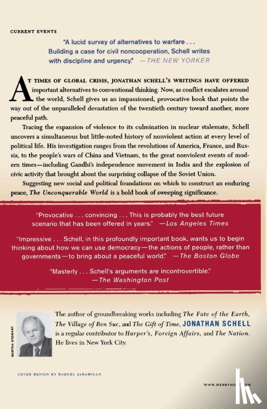 Schell, Jonathan - The Unconquerable World