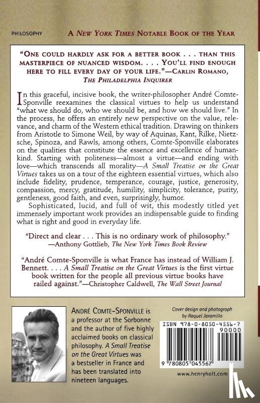 Comte-Sponville, Andre - A Small Treatise on the Great Virtues