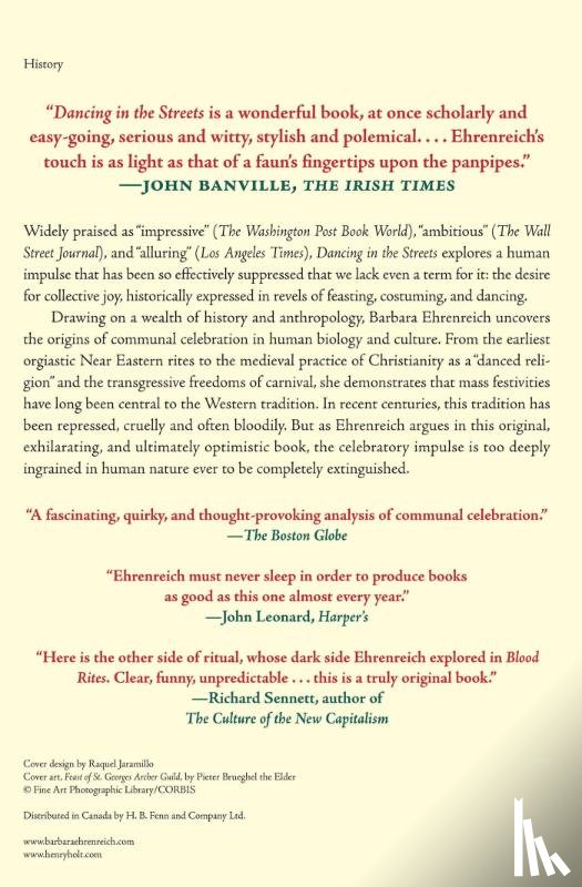 Ehrenreich, Barbara - Dancing in the Streets