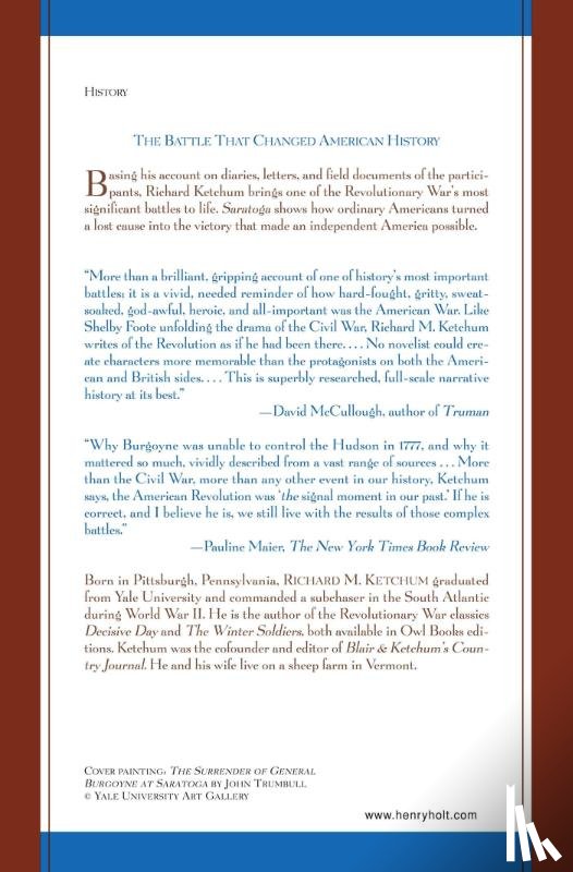 Ketchum, Richard - Saratoga