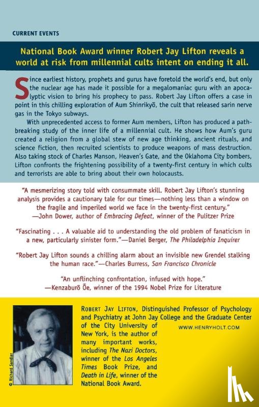 Lifton, Robert Jay - Destroying the World to Save it