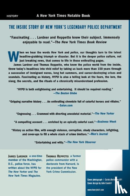 Lardner, James, Reppetto, Thomas - NYPD