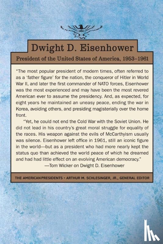 Wicker, Tom - Dwight D Eisenhower