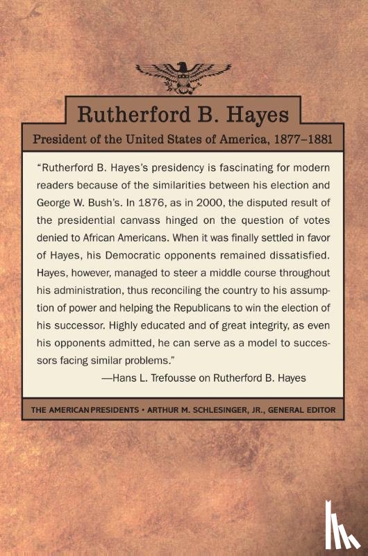 Trefousse, Hans Louis, Trefousse - Trefousse, H: Rutherford B. Hayes