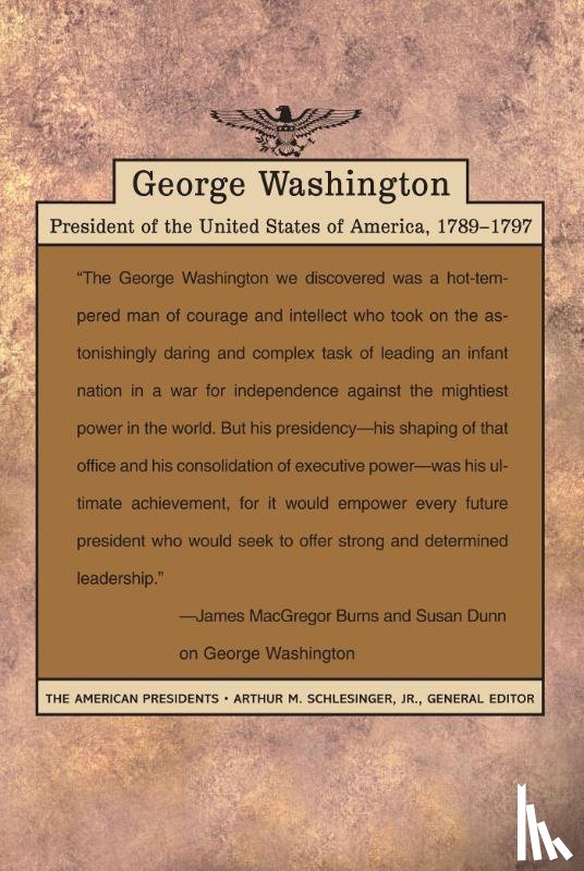 Burns, James M., Dunn, Susan - George Washington