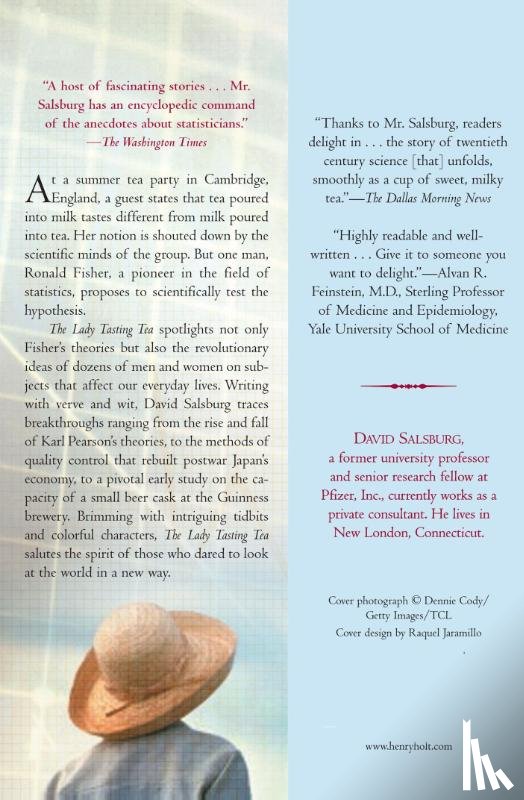 Salsburg, David - The Lady Tasting Tea