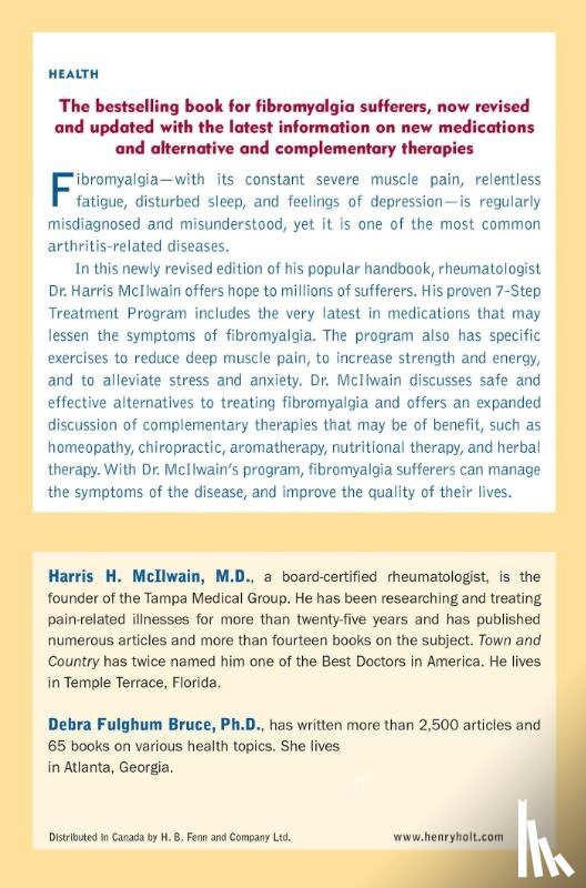 H. Mcilwain, Harris - Fibromyalgia Handbook
