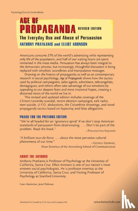 Pratkanis, Anthony, Aronson, Elliot - Age of Propaganda