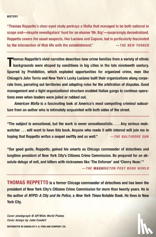 Repetto, Thomas - American Mafia