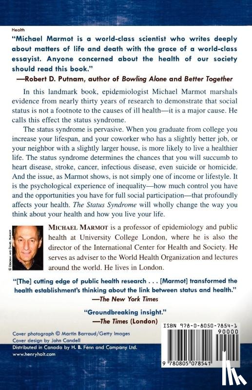 Marmot, Sir Michael - The Status Syndrome