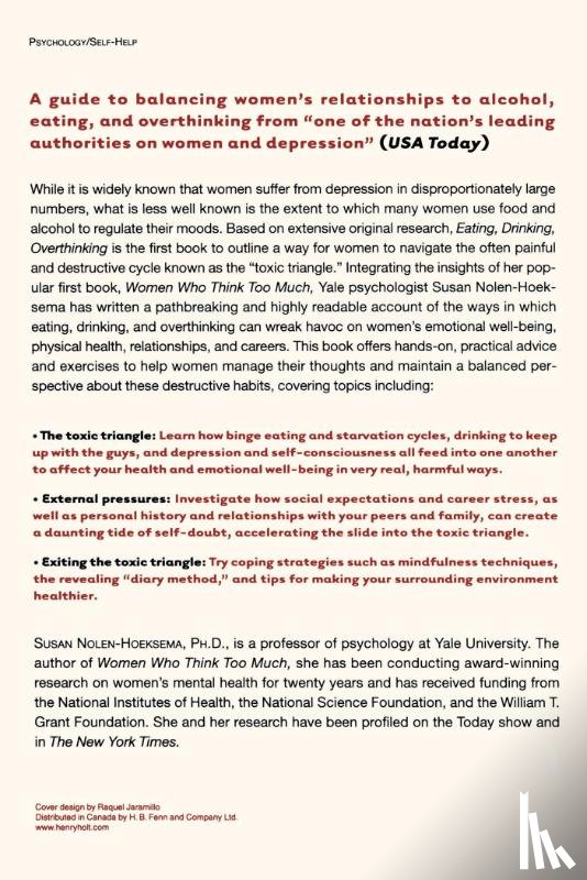 Nolen-Hoeksema, Susan - Eating, Drinking, Overthinking