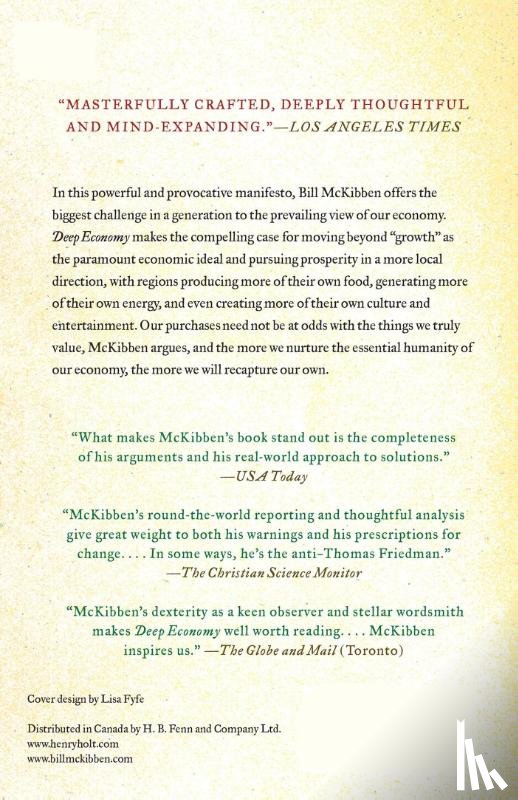 McKibben, Bill - Deep Economy