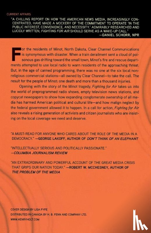 Klinenberg, Eric - Fighting for Air