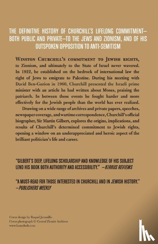 Gilbert, Martin - Churchill and the Jews