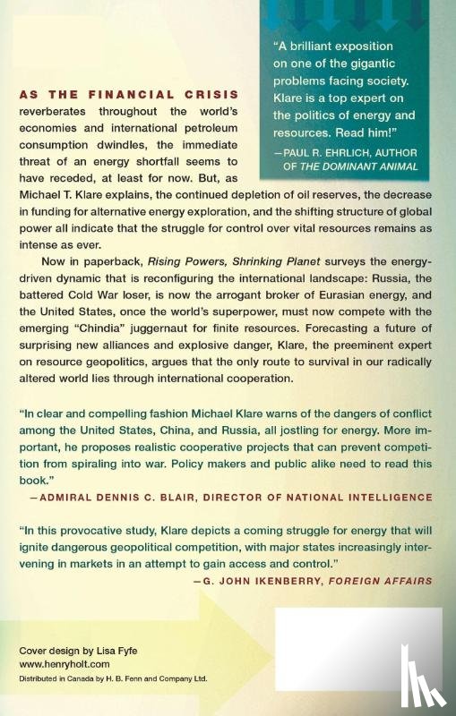 T. Klare, Michael - Rising Powers, Shrinking Planet