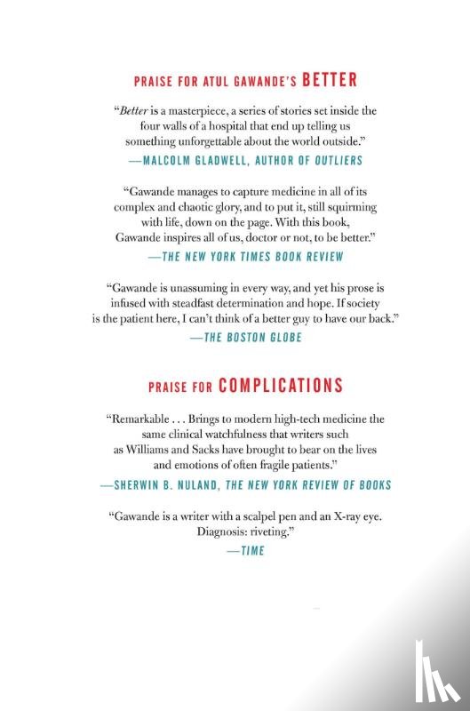 Gawande, Atul - The Checklist Manifesto
