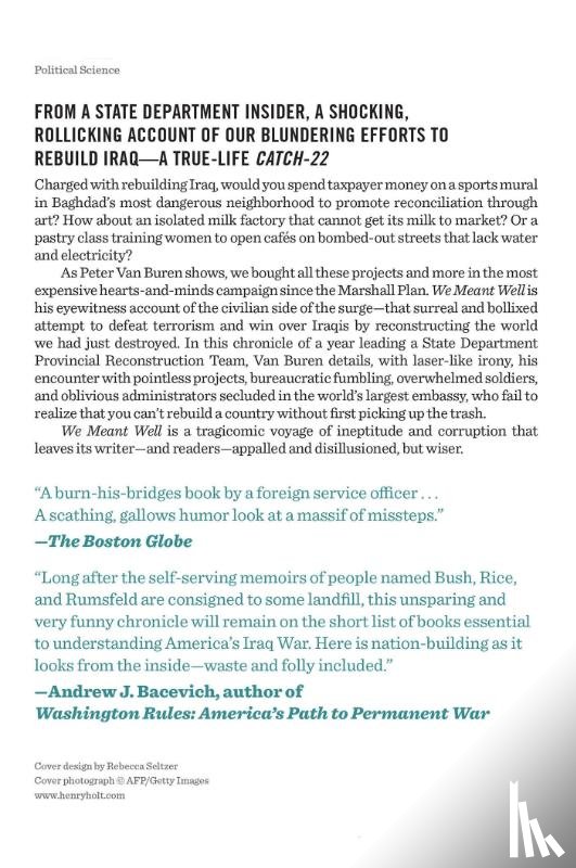 Van Buren, Peter - We Meant Well