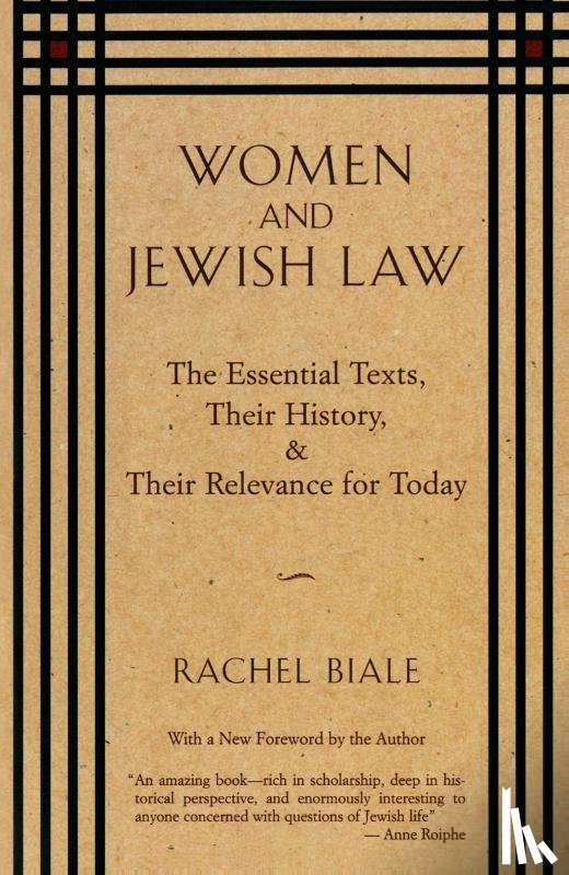 Biale, Rachel - Women and Jewish Law