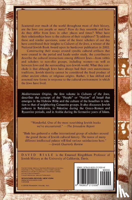  - Cultures of the Jews, Volume 1