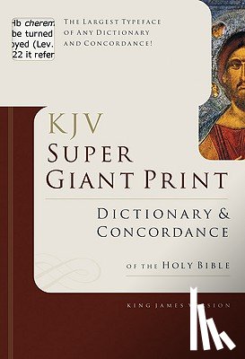  - KJV Super Giant Print Dictionary & Concordance