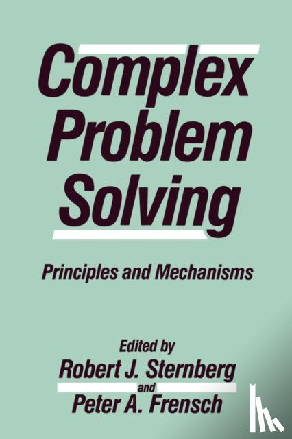  - Complex Problem Solving