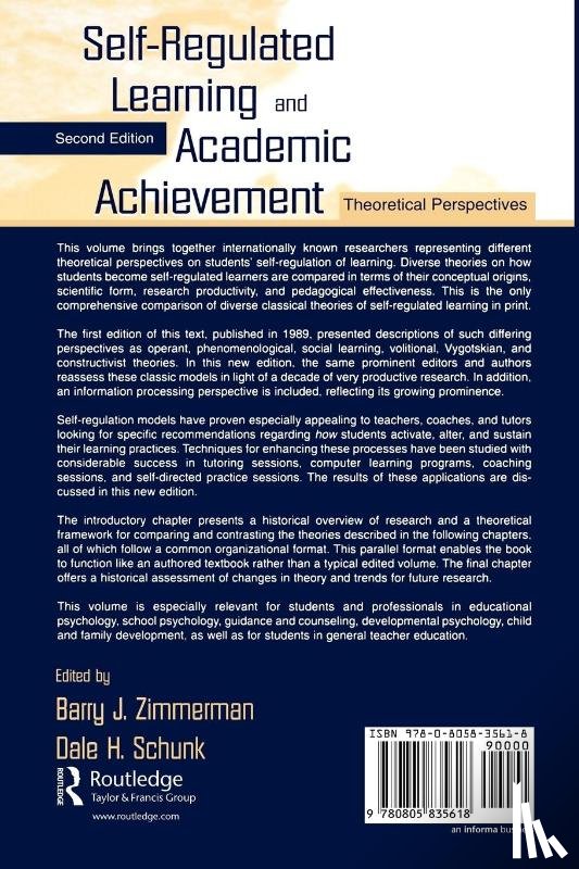  - Self-Regulated Learning and Academic Achievement