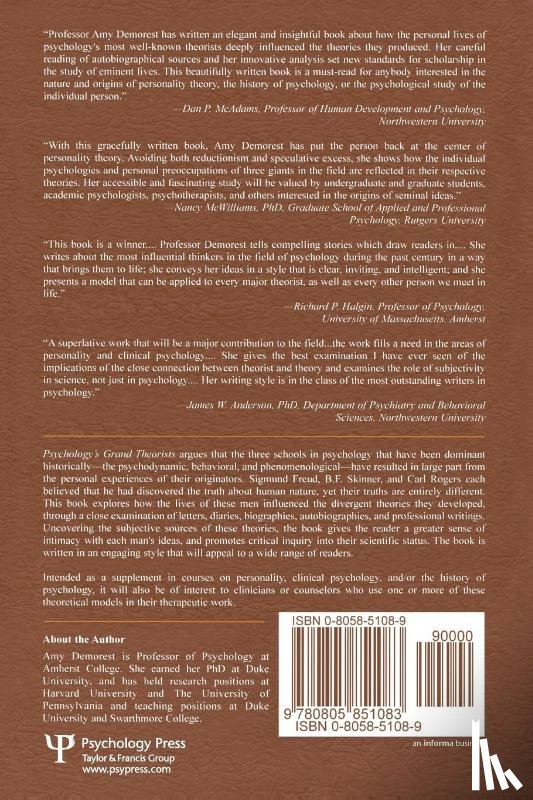 Demorest, Amy P. - Psychology's Grand Theorists