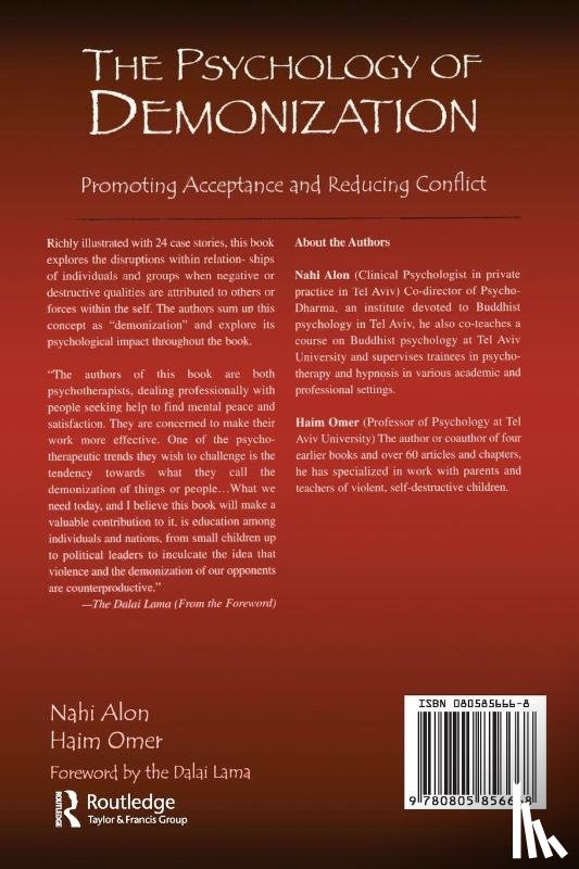 Alon, Nahi, Omer, Haim - The Psychology of Demonization