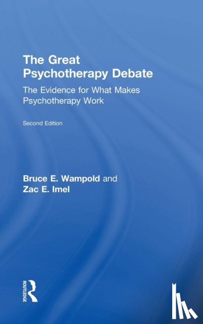 Wampold, Bruce E. (University of Wisconsin-Madison, Imel, Zac E. (University of Utah - The Great Psychotherapy Debate