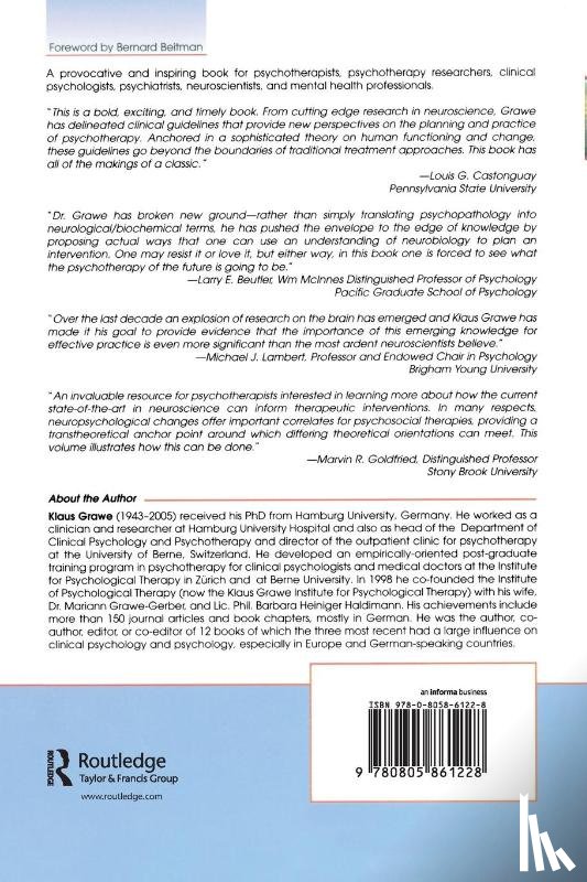 Grawe, Klaus - Neuropsychotherapy
