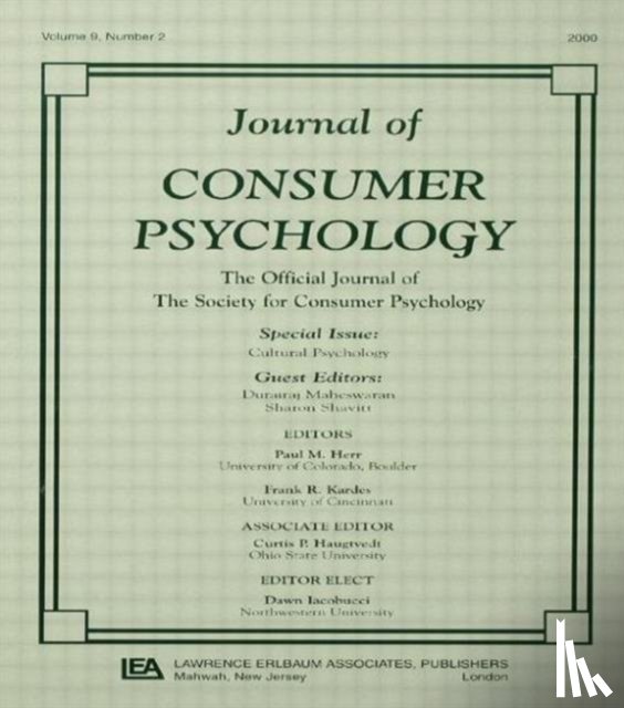  - Cultural Psychology