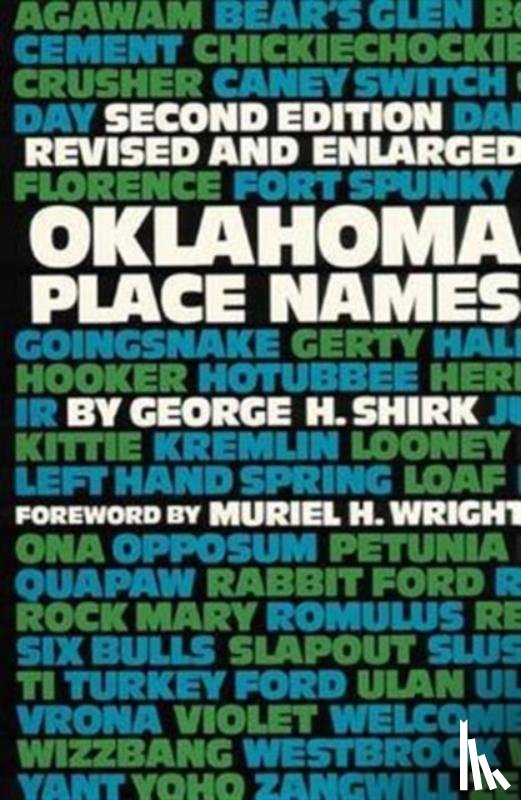 George H. Shirk - Oklahoma Place Names
