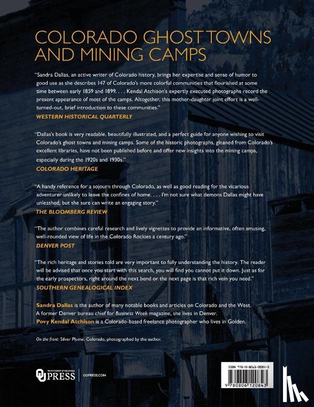 Sandra Dallas - Colorado Ghost Towns and Mining Camps
