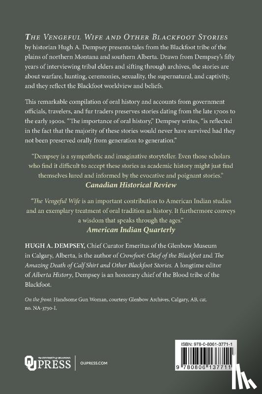 Dempsey, Hugh A. - The Vengeful Wife and Other Blackfoot Stories