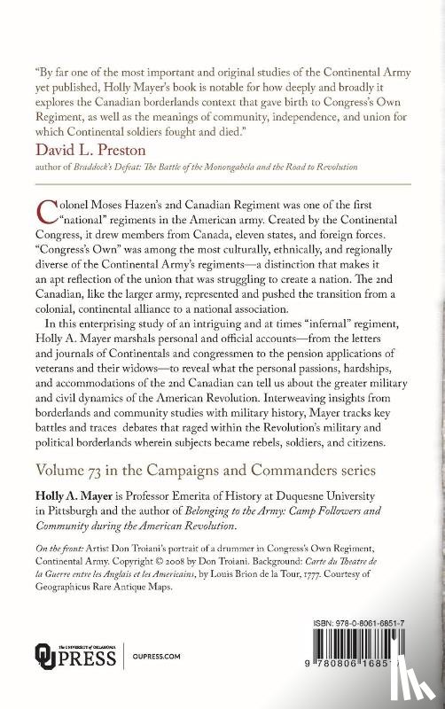Mayer, Holly A. - Congress's Own