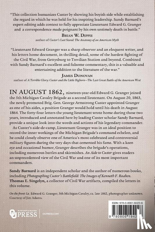 Granger, Edward - An Aide to Custer