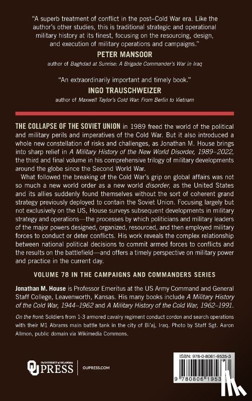 House, Jonathan M. - A Military History of the New World Disorder, 1989-2022 Volume 78