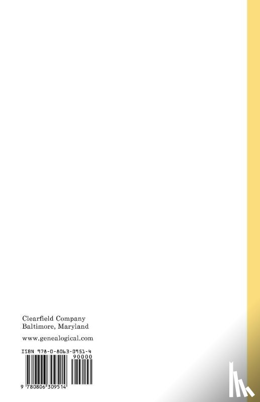 Virginia - Genealogies of Virginia Families from Tyler's Quarterly Historical and Genealogical Magazine. In Four Volumes. Volume IV