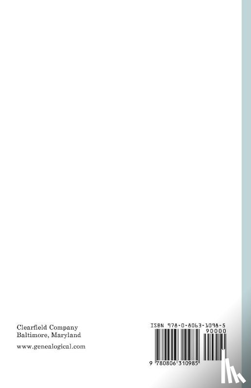 New England - Genealogies of Mayflower Families from The New England Historical and Genealogical Regisster. In Three Volumes. Volume III