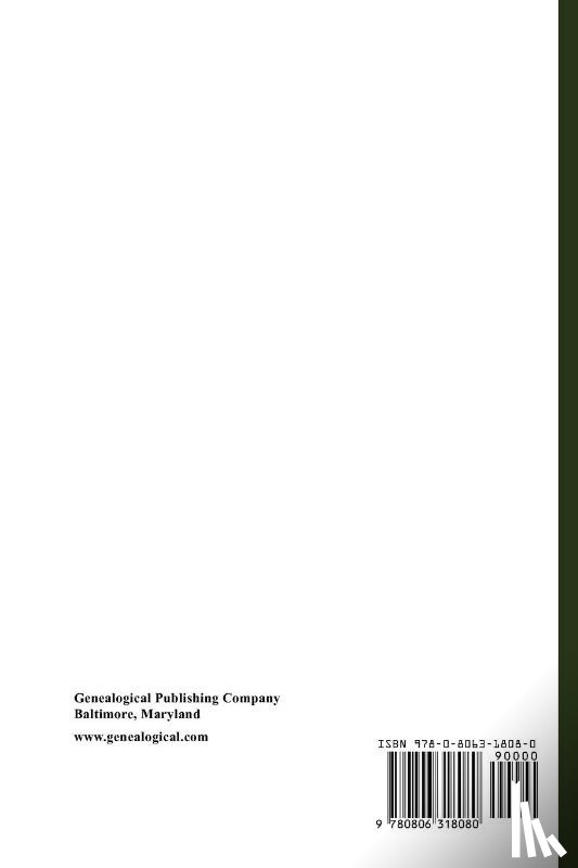 Dorman, John Frederick - Adventurers of Purse and Person, Virginia, 1607-1624/5. Fourth Edition. Volume One, Families A-F, Part B