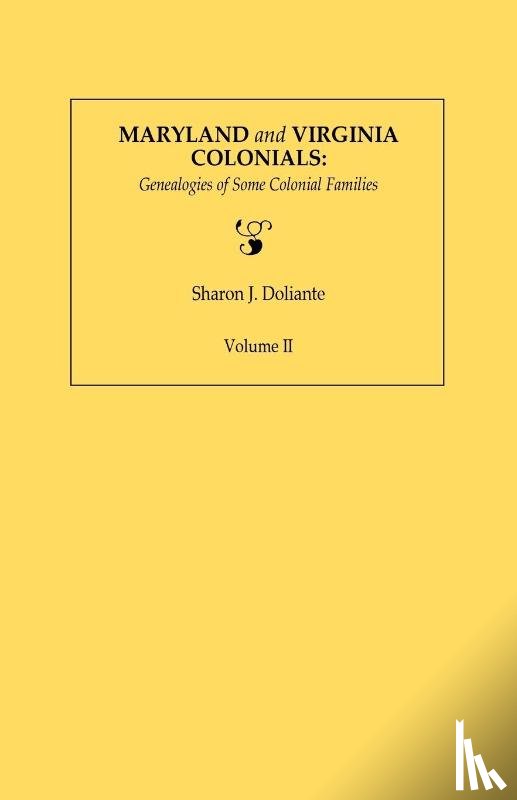 Doliante, Sharon J. - Maryland and Virginia Colonials