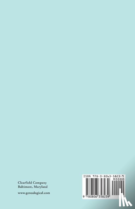 Skinner, Vernon L - Abstracts of the Debt Books of the Provincial Land Office of Maryland. Talbot County, Volume I. Liber 46