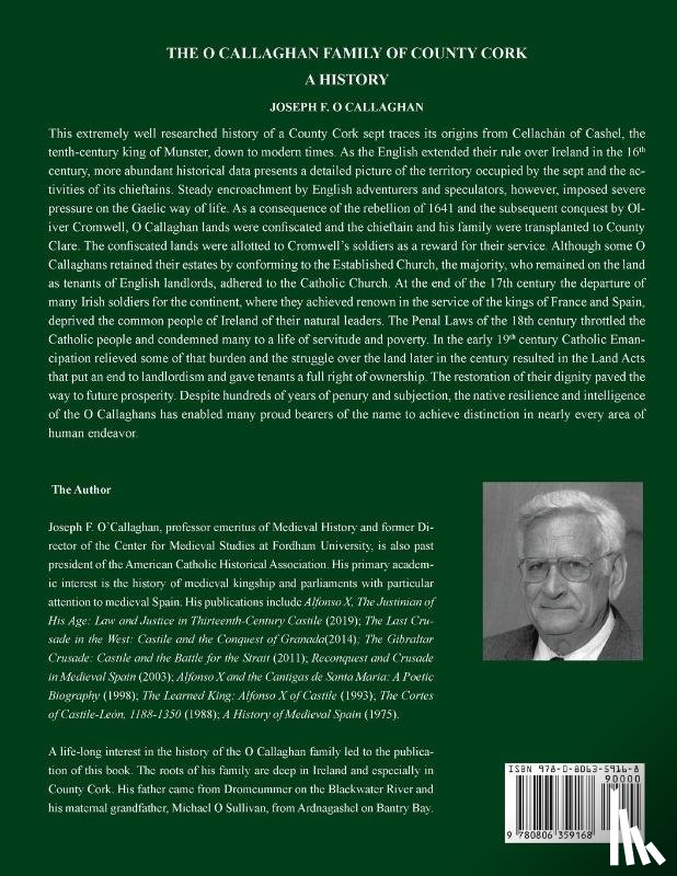 O Callaghan, Joseph F - Clan Callaghan