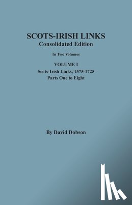Dobson, David - Scots-Irish Links, 1525-1825