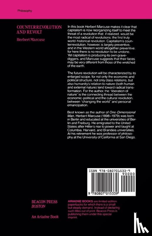 Marcuse, Herbert - Counterrevolution and Revolt