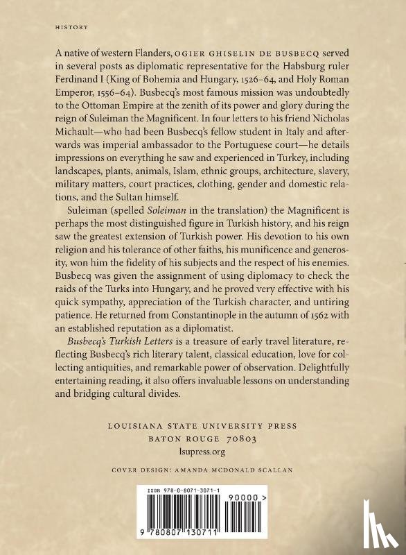  - The Turkish Letters of Ogier Ghiselin De Busbecq