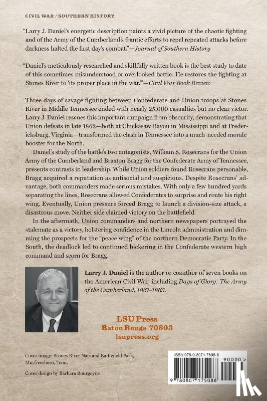 Daniel, Larry J. - Battle of Stones River